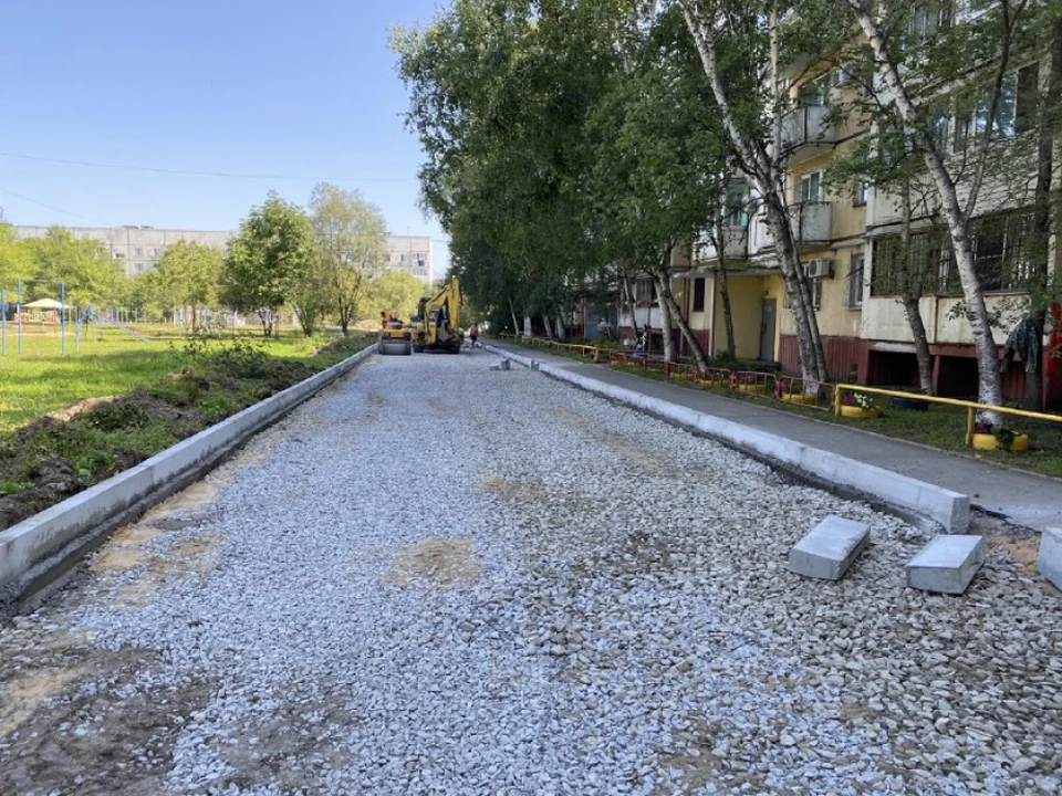 В поселке Хабаровского края привели в порядок дворы