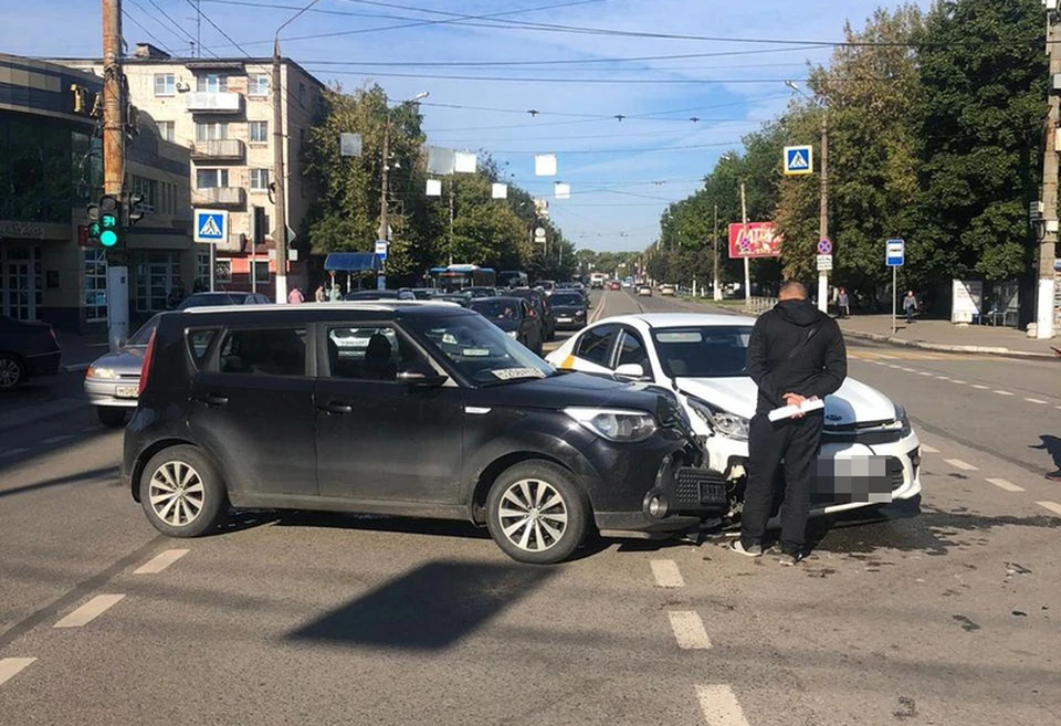 В ДТП пострадал мужчина Фото: УГИБДД России по Тверской области