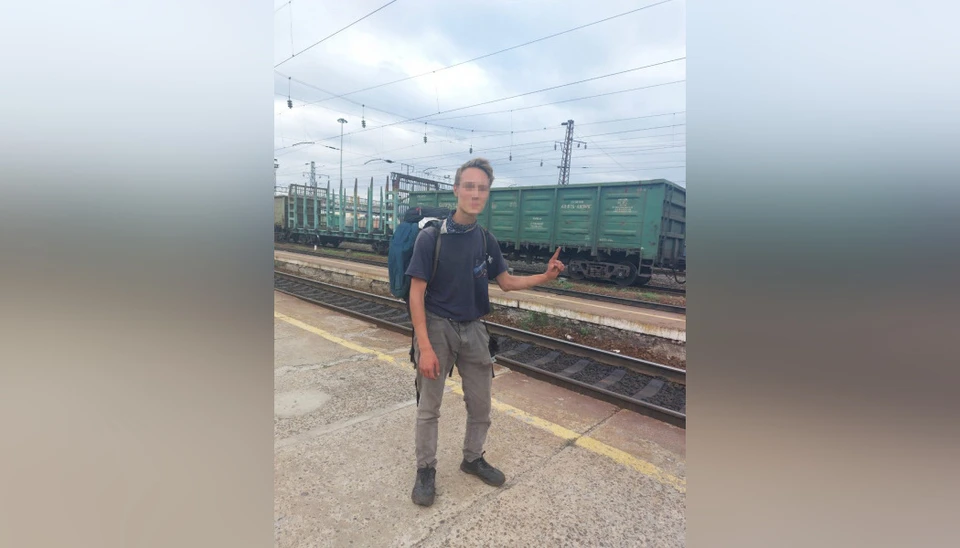 21-летний блогер из Ижевска путешествовал не один. Фото: Российские железные дороги "РЖД" || vk.com