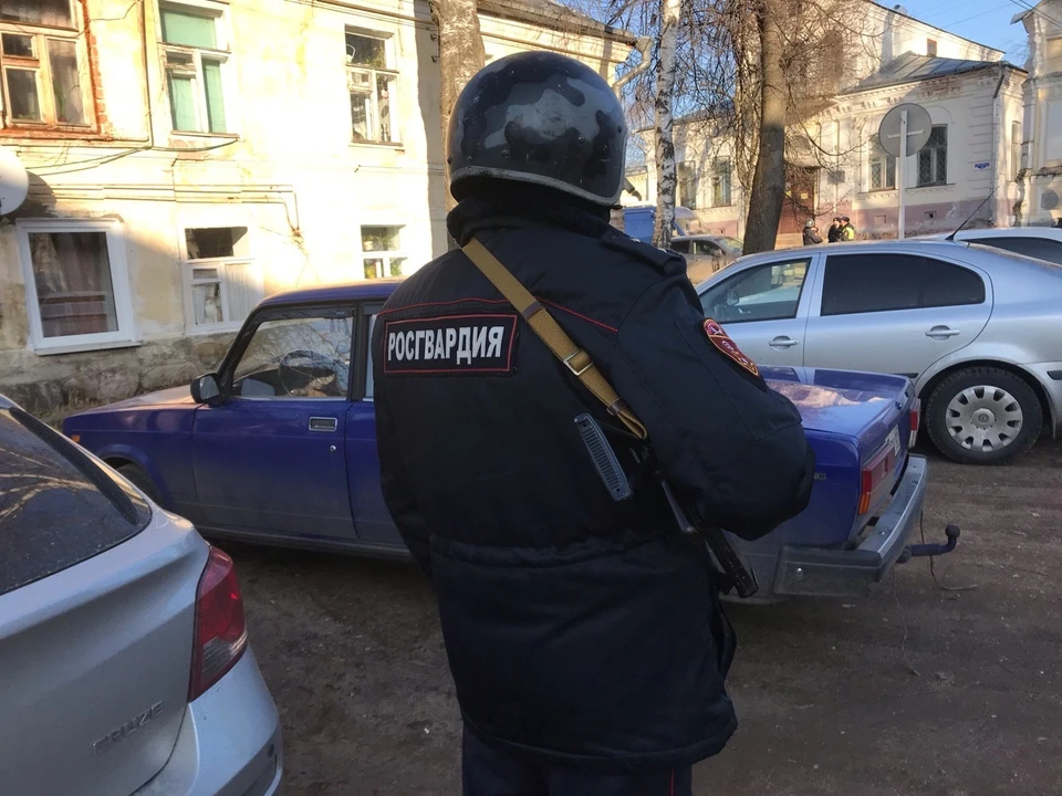 Подозреваемого задержали росгвардейцы Фото: Управление Росгвардии по Тверской области