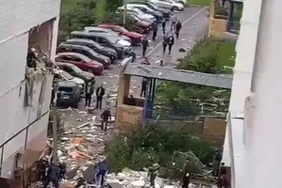 Взрыв произошел утром 8 сентября Фото: кадр видео