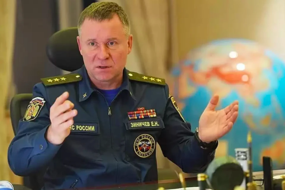Главу МЧС Евгения Зиничева похоронят 10 сентября в Санкт-Петербурге