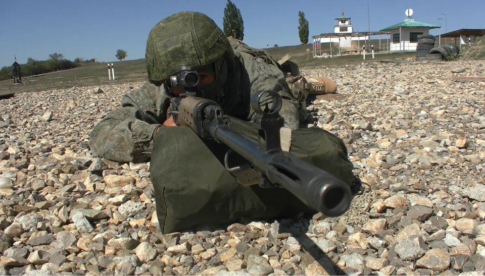 В Крыму идут военные учения. Фото: кадр видео отдела информационного обеспечения Черноморского флота