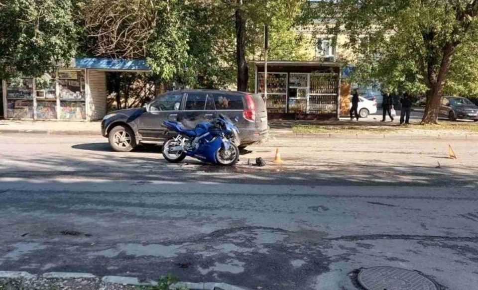 Снимок с места происшествия.