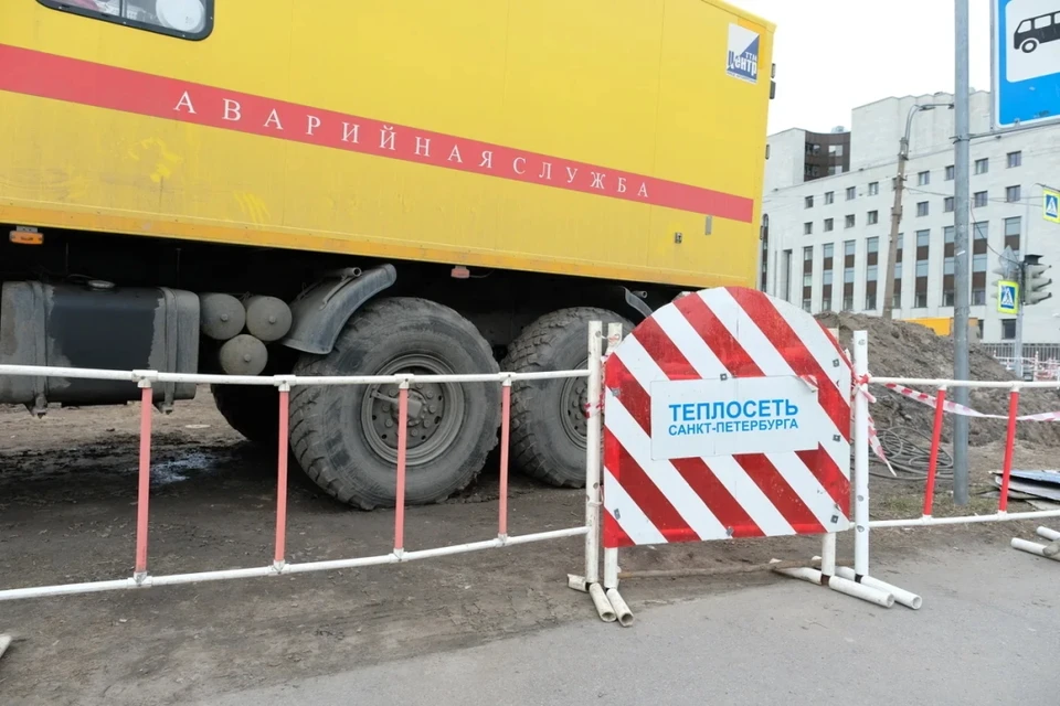 Прорвало трубу на будапештской