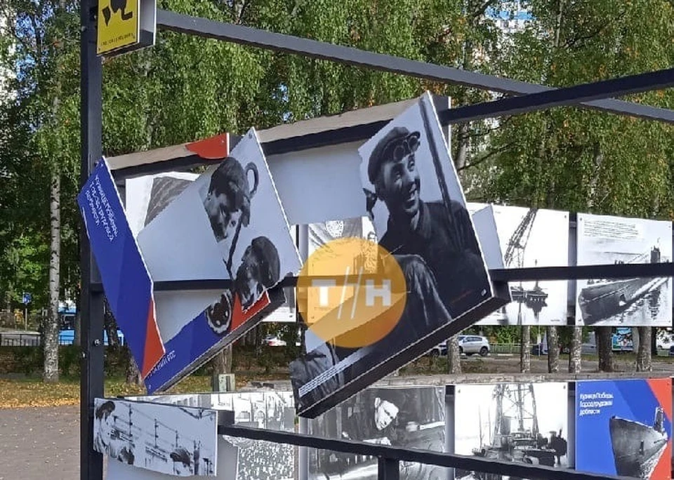 Экспозиция у Вечного огня в Приокском районе. Фото: https://vk.com/typical_nn