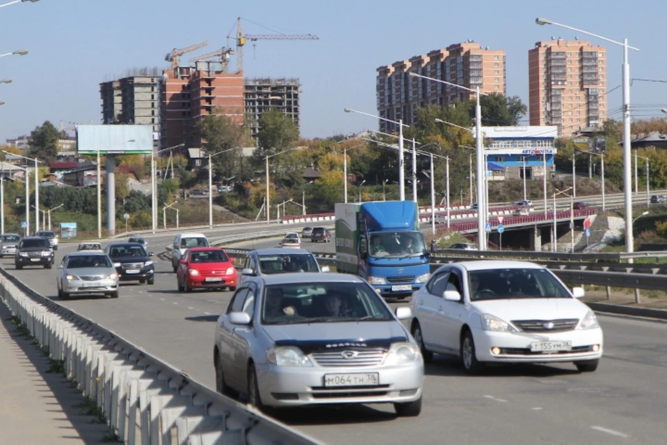 Пробки в Иркутске 18 сентября достигли 9 баллов.