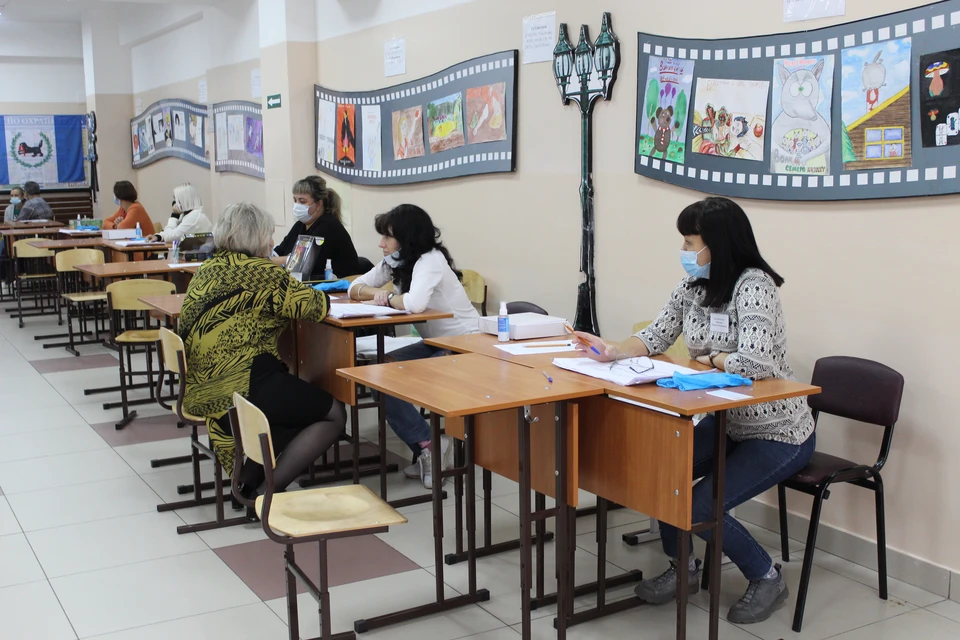 Явка избирателей на выборы в Госдуму в Иркутской области на 18:00 19 сентября составила 33,72%