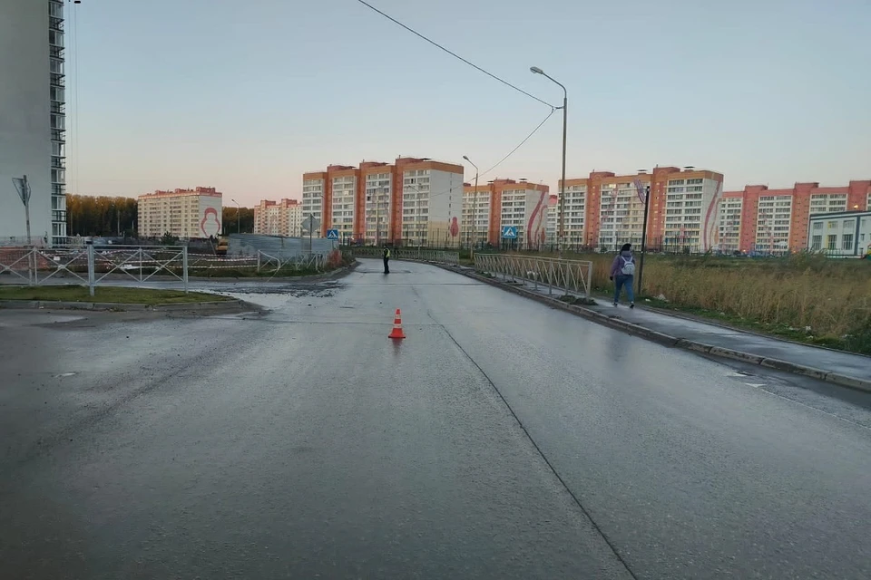 В Новосибирске неизвестный водитель сбил пешехода и скрылся. Фото: ГИБДД по Нососибирску.