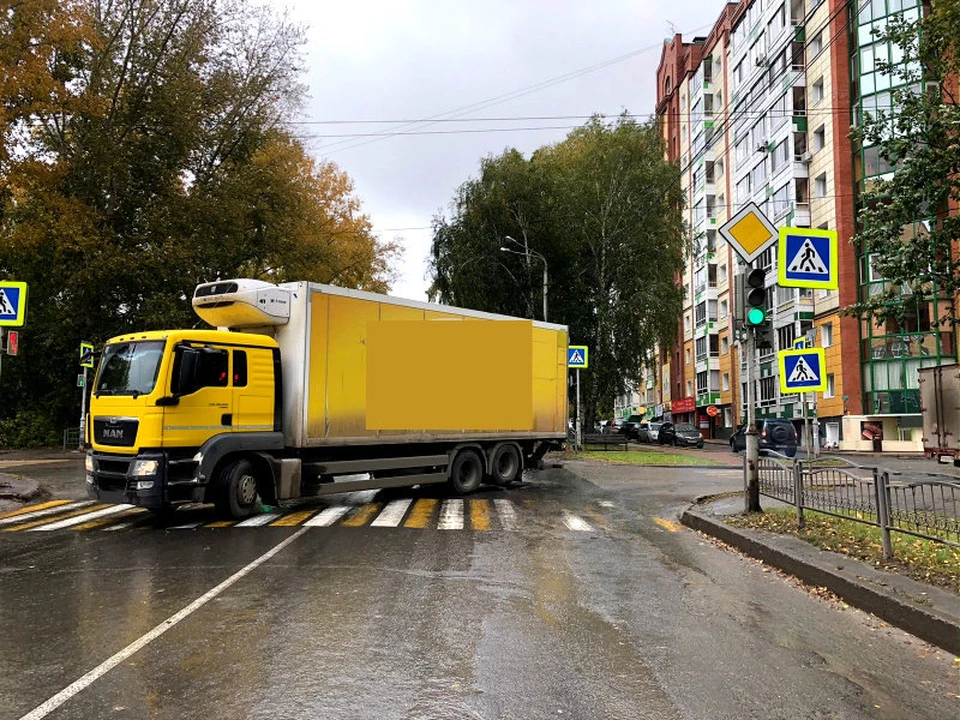 В очередной раз в Томске сбит пешеход на "зебре". Фото: сайт УМВД России по Томской области