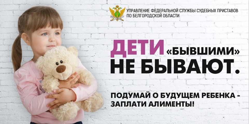 Задолженность по содержанию 6-летней дочери составила 489 тысяч рублей, а сумма задолженности по содержанию 14-летнего сына достигла 967 тысяч. Фото пресс-службы УФССП России по Белгородской области.