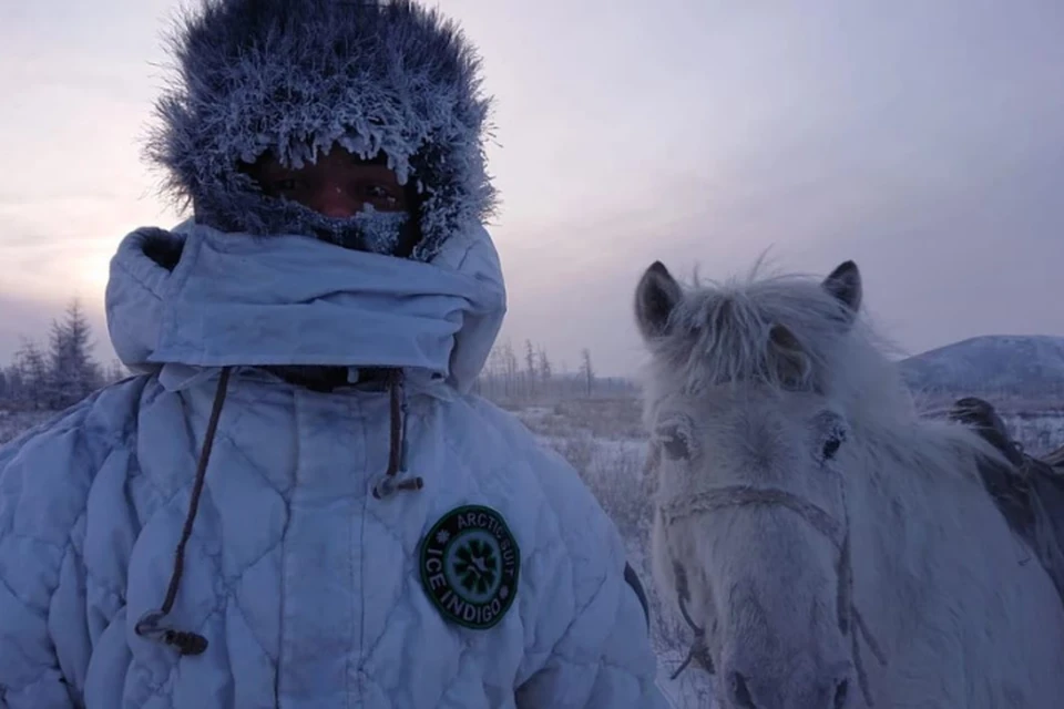 Никита готовился к походу два года: учился ездить на лошадях и выживать при морозе в -60. Фото: инстаграм Никиты Греци