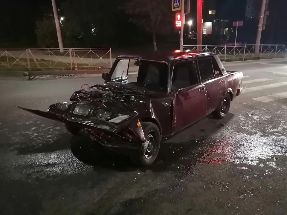 Автоледи получила ранения