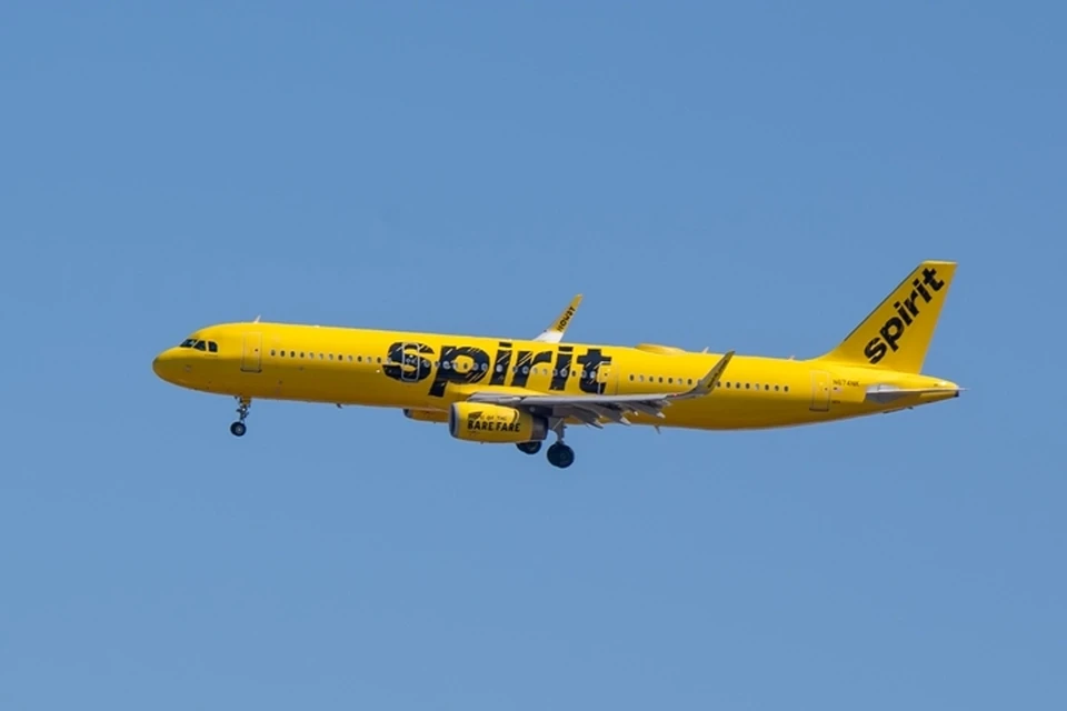 Самолет авиакомпании Spirit Airlines