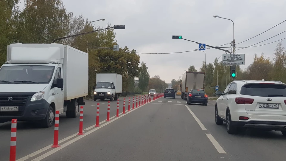 Грабцевское шоссе в Калуге.