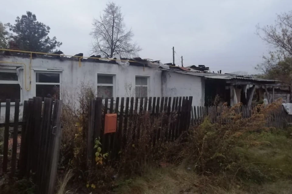 В апреле в доме произошел пожар