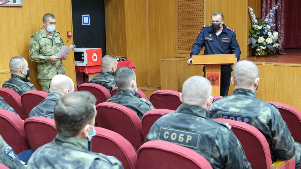 СОБР Росгвардии в Орловской области отметил 29-летие спецподразделения. Фото: пресс-служба регионального Управления Росгвардии