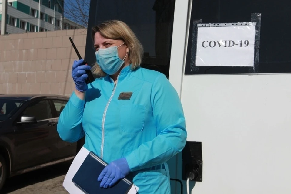 В Керчи запустили машину с призывом к вакцинации