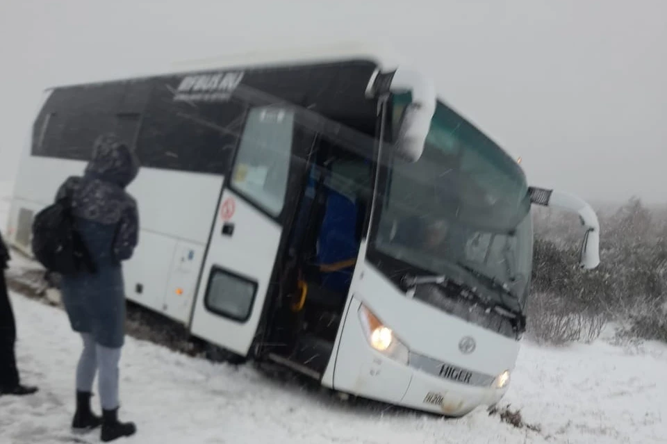 Автобус съехал в санкт петербурге