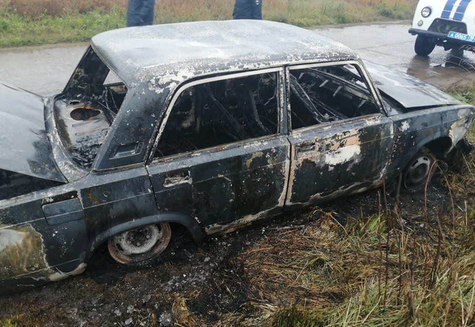 Поджог из хулиганских побуждений. ВАЗ 2107 из будущего.