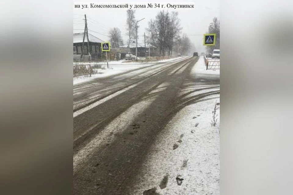 Происшествие произошло на нерегулируемом пешеходном переходе. Фото: vk.com/gibdd43