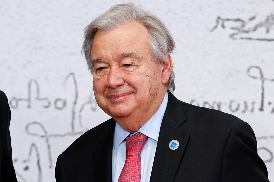 Генеральный секретарь ООН Антониу Гуттериш.