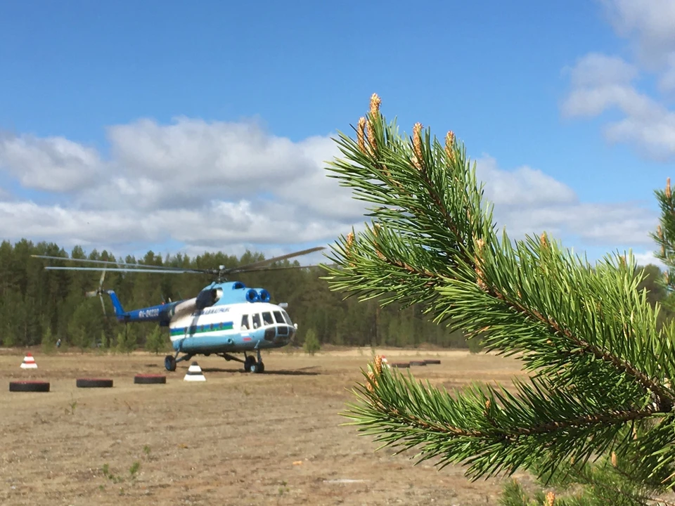 В понедельник были отменены вертолётные рейсы в труднодоступные села Коми