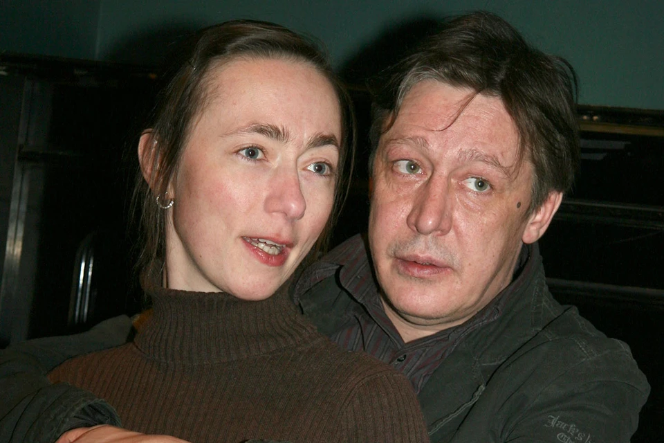 Михаил Ефремов с женой Софьей. Артист сам позвонил супруге на свой день рождения.
