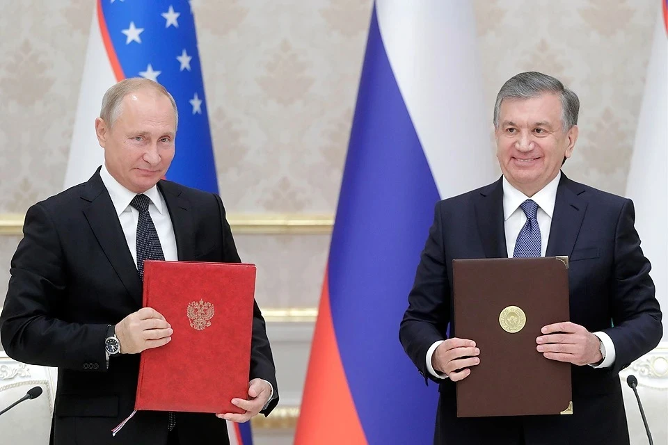 Путин встретится с президентом Узбекистана Мирзиеевым Фото: Михаил Метцель/ТАСС