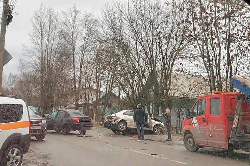 ДТП на бульваре Ногина