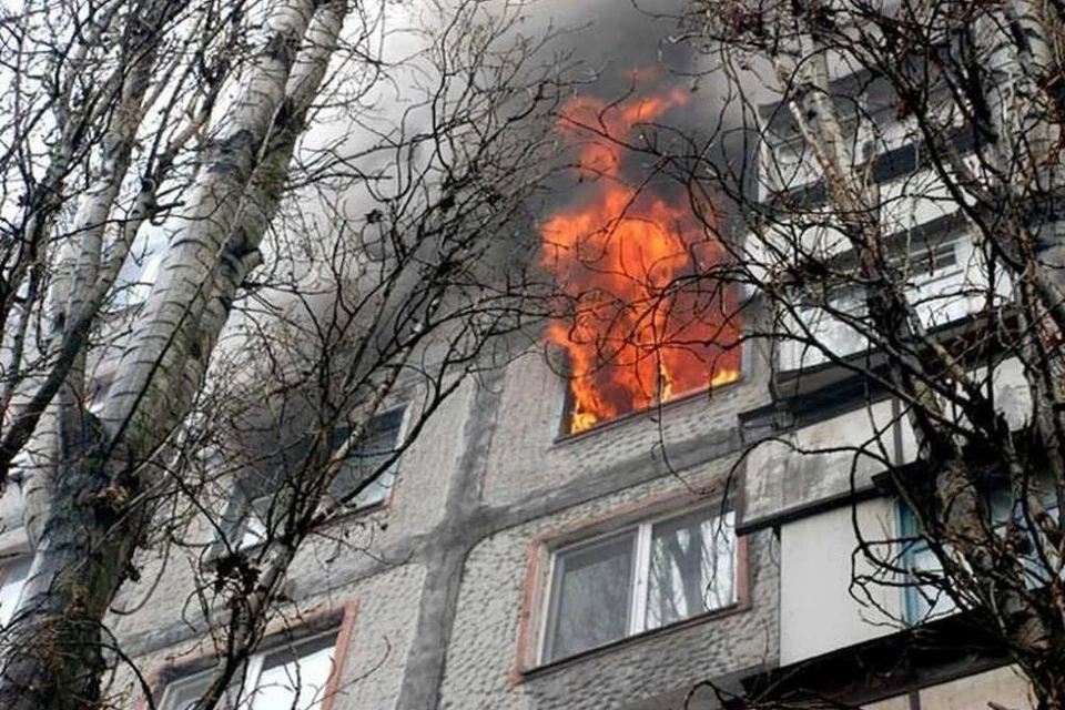 Площадь возгорания составила 10 квадратных метров. Фото: Архив Главного управления МЧС России по Приморскому краю
