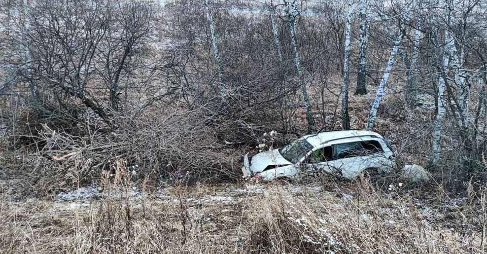 Пассажирка погибла в перевернувшейся Toyota Caldina в Иркутской области. Фото: УГИБДД Иркутской области