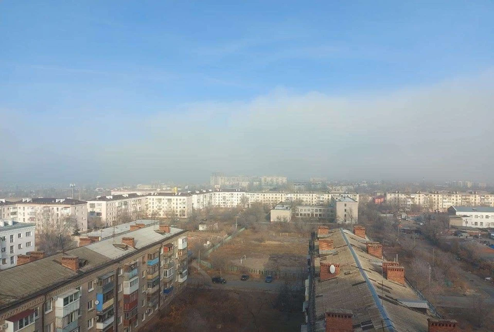 В Волгограде солнце, мороз и туман.