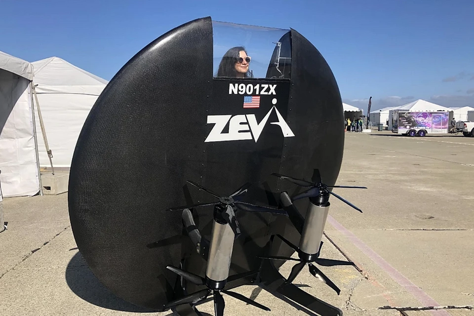 Форма летающей тарелки позволяет аппарату летать по воздуху без крыльев. Фото Zeva Aero
