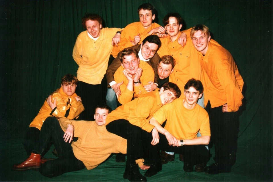 В 1999 году Сборная БГУ покорила зрителей своей энергией, харизмой и, конечно же, шутками. Фото: архив