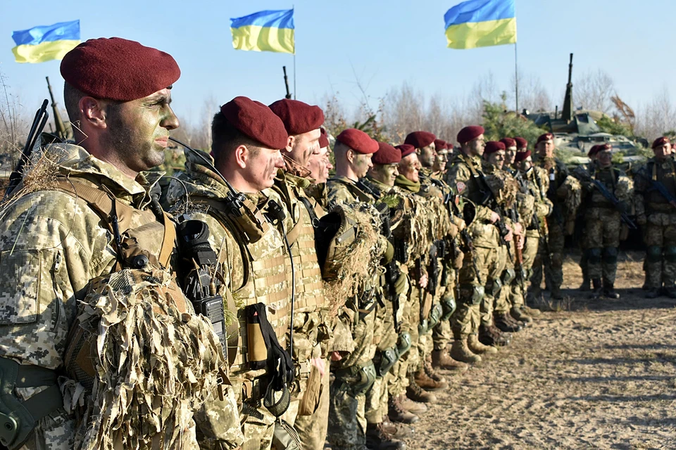 По последним данным группировка войск Украины в Донбассе - около 250 тысяч человек. Это почти вся армия