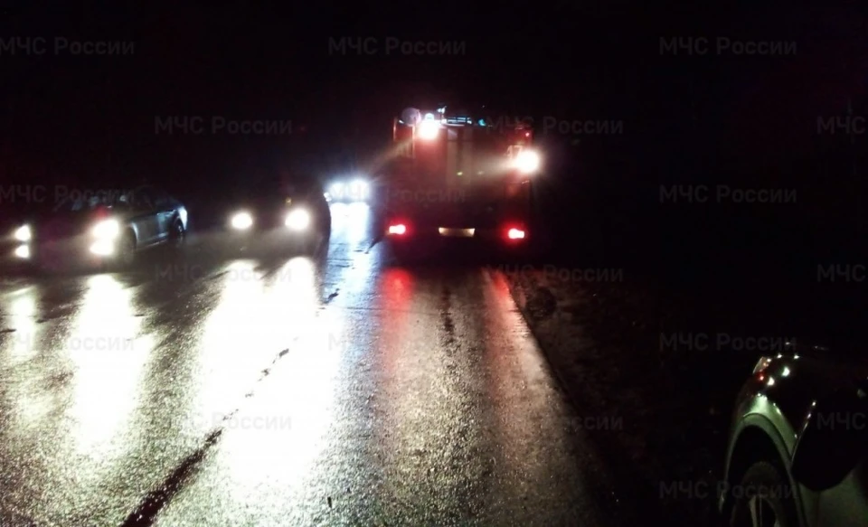 Фото с места происшествия.