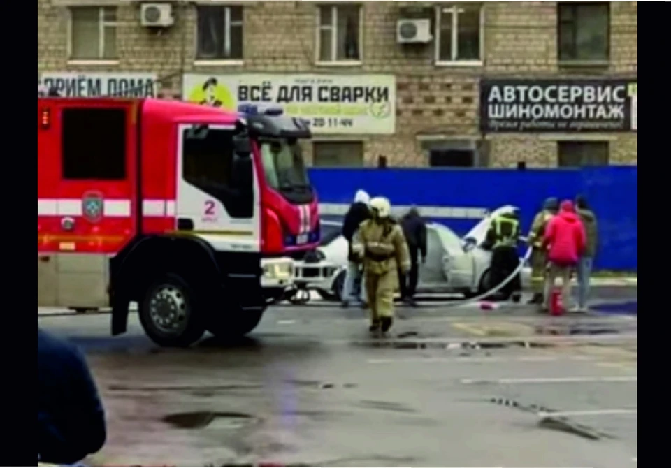 В ЧП обошлось без человеческих жертв, а вот сам автомобиль пострадал