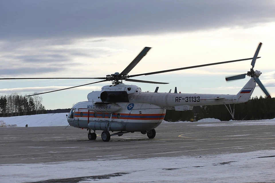 На север Красноярского края вылетел вертолет со спасателями на поиски шести пропавших в Игарке охотников