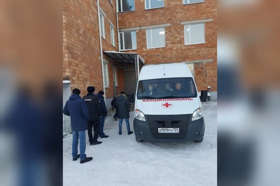 В Красноярском крае заработал новый вакциномобиль. Фото: Минздрав Красноярского края