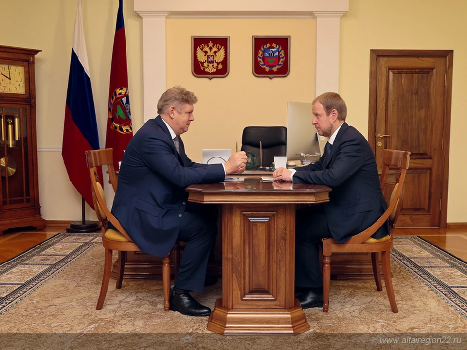 Анатолий Серышев и Виктор Томенко.
