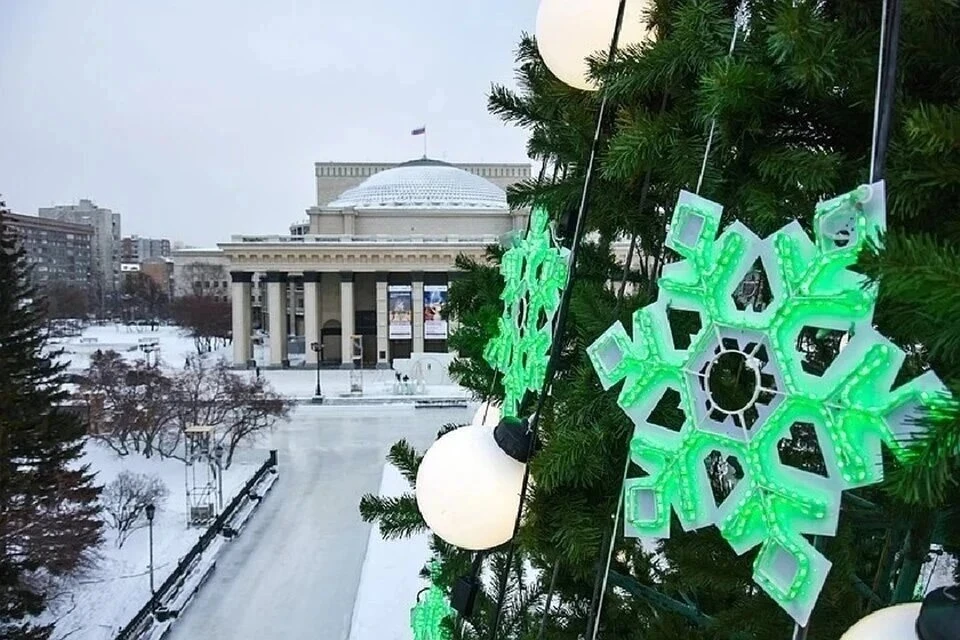 Новогодний Новосибирск Фото Новогодний Новосибирск Фото