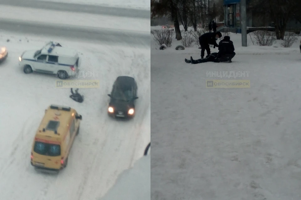В Новосибирске на улице нашли мертвого мужчину. Фото: "Инцидент Новосибирск".
