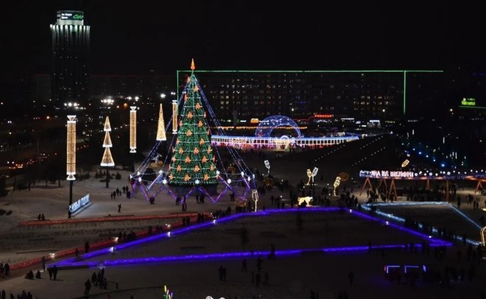 Главной площадкой для грядущих праздников станет площадь Азатлык. Фото: nabchelny.ru