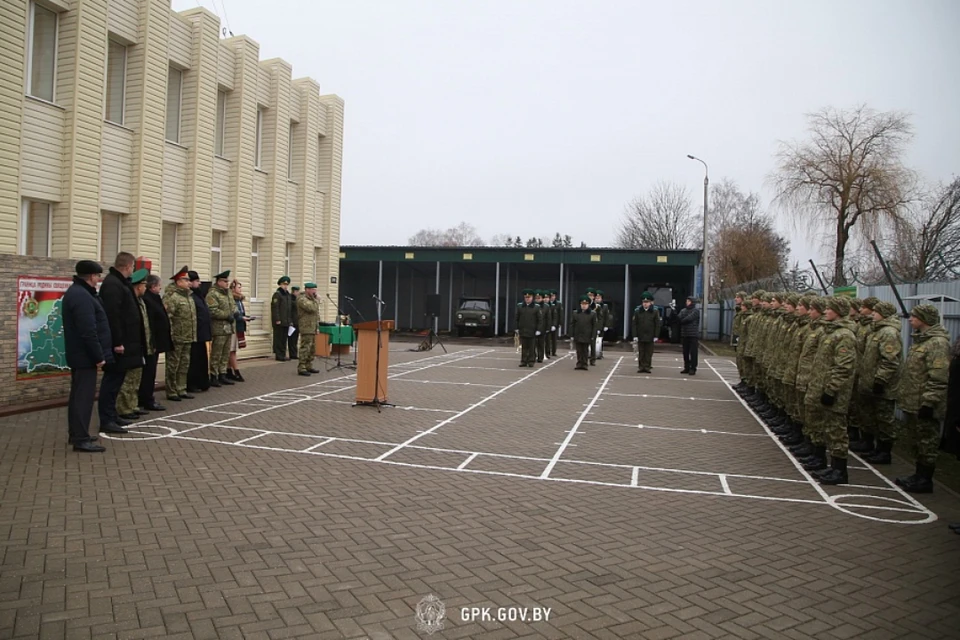 Беларусь открыла обновленную пограничную заставу на границе с Украиной. Фото: ГПК Беларуси