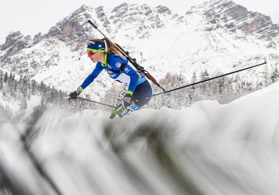 Белорусские болельщики с интересом наблюдают за Кубком мира. Фото: biathlon.by