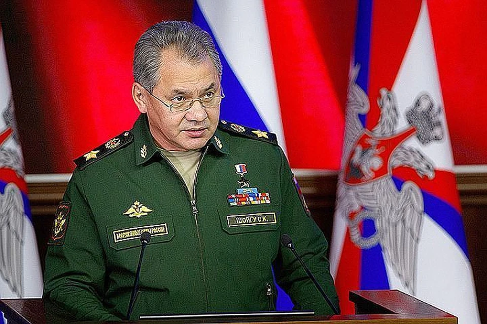 Министр обороны России генерал армии Сергей Шойгу