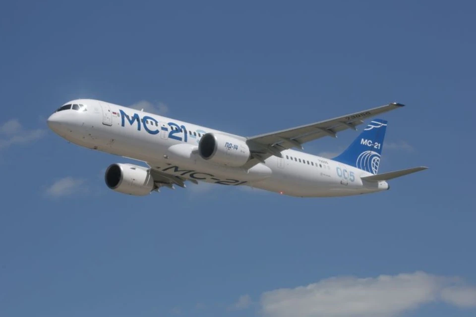 Первый полет МС-21 с крылом из из российских композитов прошел успешно.