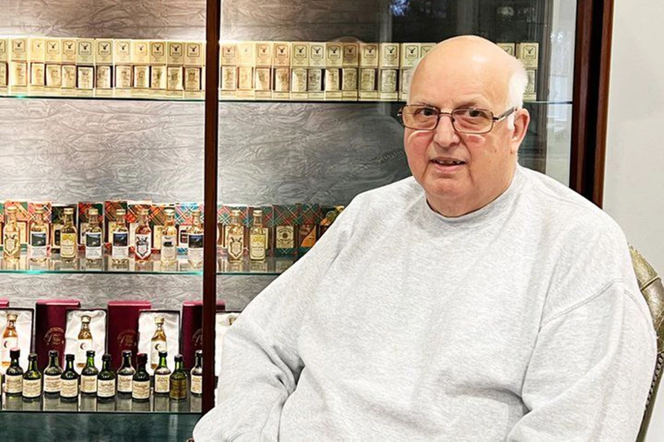 Свою коллекцию виски британец собирал более 30 лет. Фото: GILDINGS AUCTIONEERS