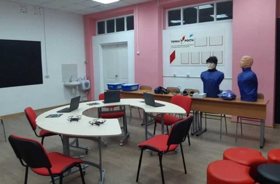 «Точка роста» в школе поселка Нижнее Пронге